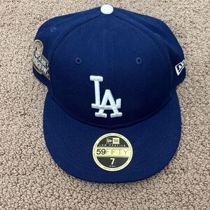 New Era Navy LA Cap with White Logo